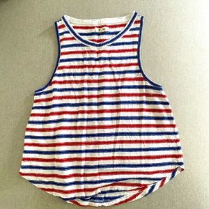 Red, white, and blue tank!